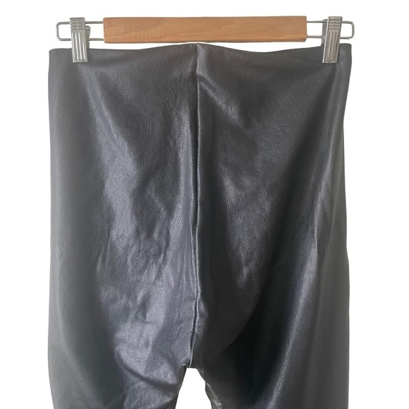 Commando Faux Leather Legging In Black Size Large Petite - Picture 5 of 10